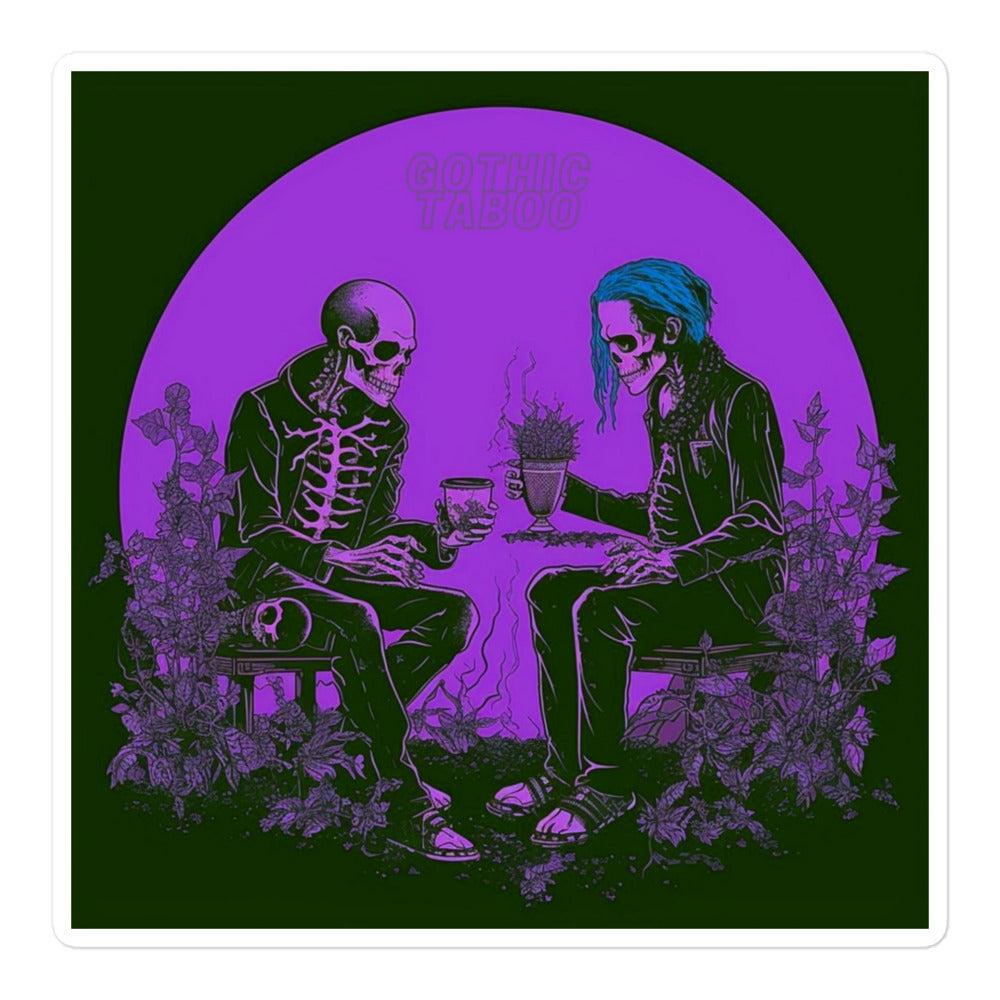 Tea with Friends Sticker