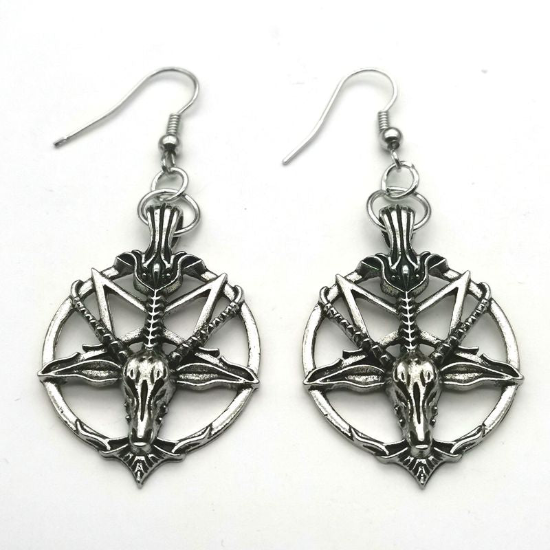 Pentagram/Pan Earrings