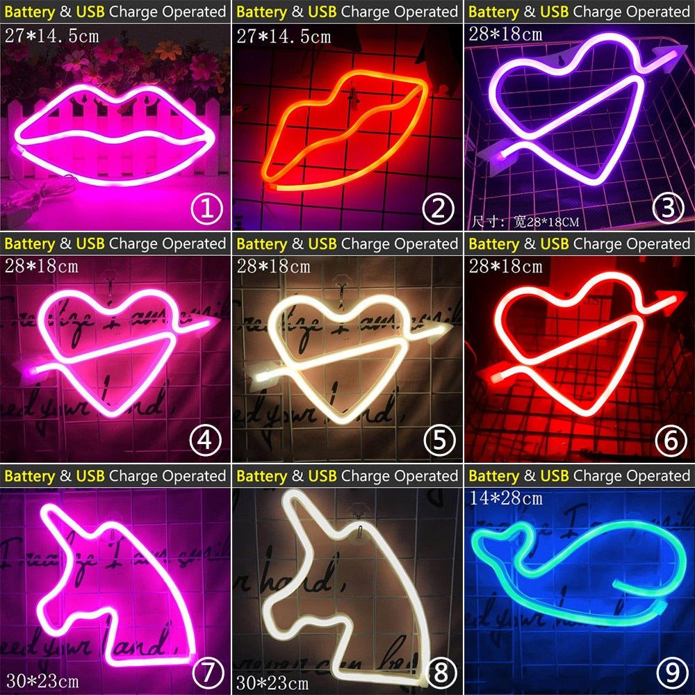 LED Neon Sign Collection
