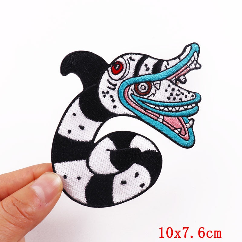 Night Terrors Embroidered Patches