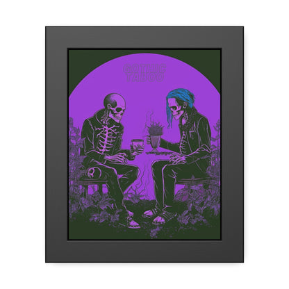 Tea with Friends framed paper poster