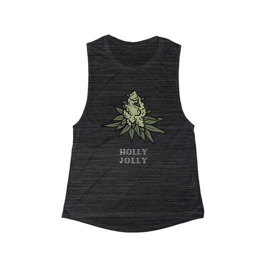 Holly Jolly Scoop Muscle Tank