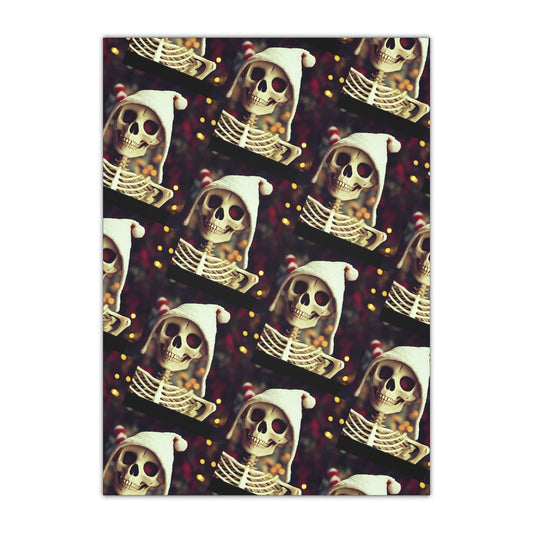 Skelly Claus Gift Wrap