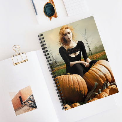 Pumpkin Patch Spiral Notebook