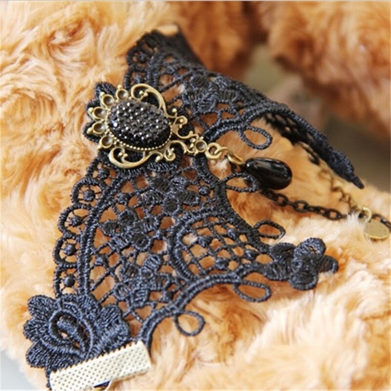 Black Lace Bracelet & Bangle