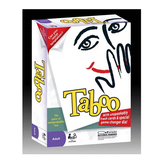 Taboo Card Game for Adults