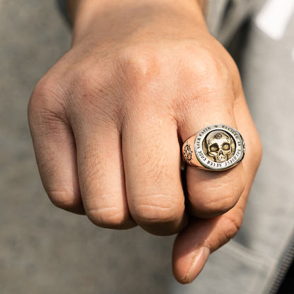 Sterling Silver Skull Ring