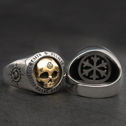 Sterling Silver Skull Ring