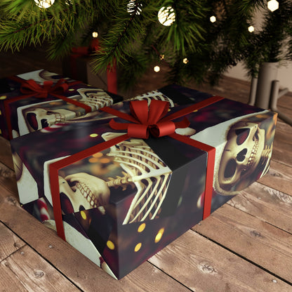Skelly Claus Gift Wrap