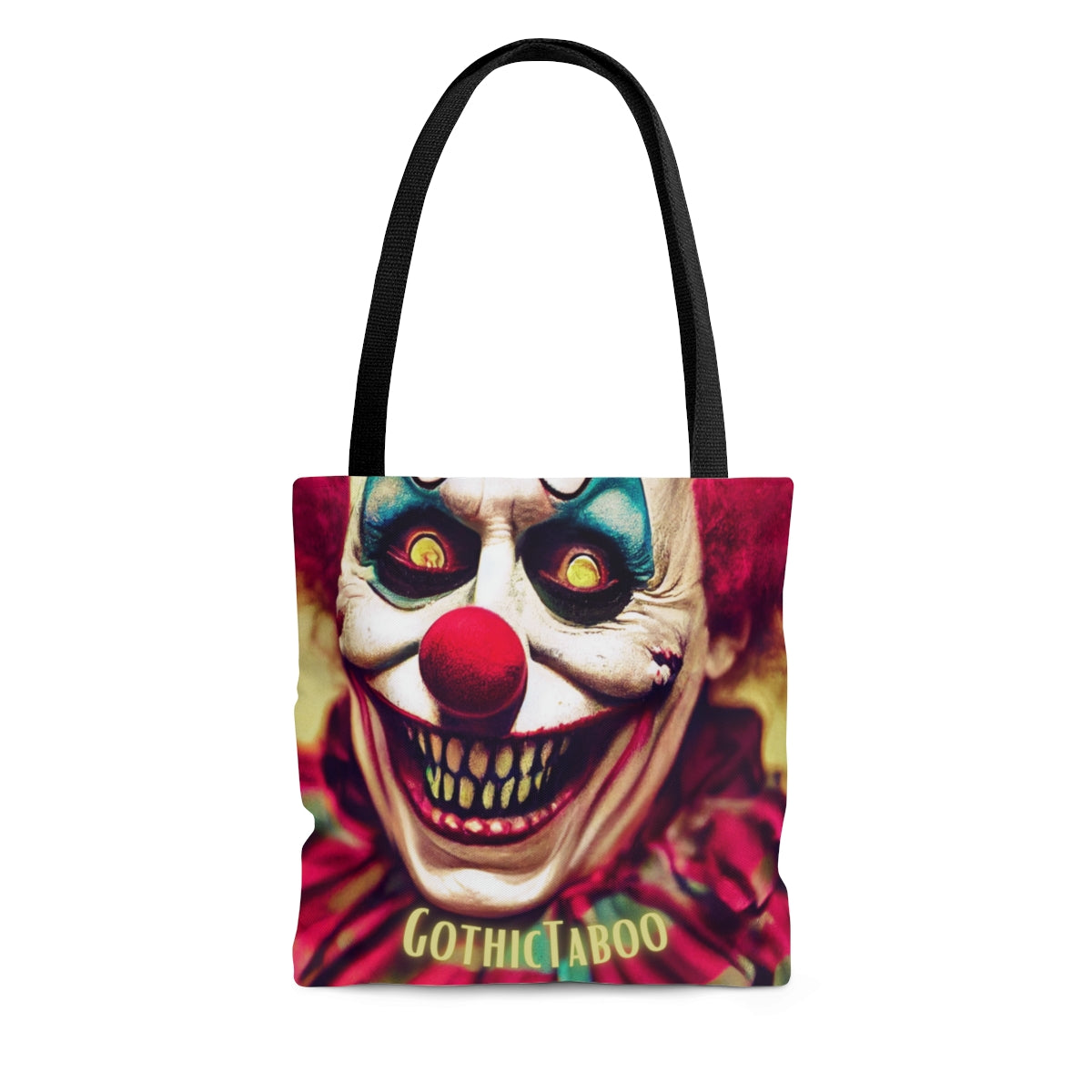 Scary Clown Tote Bag